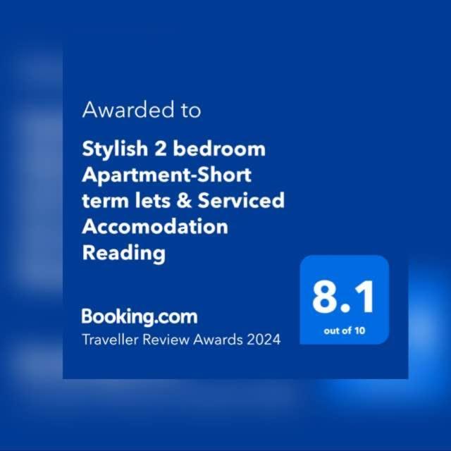 Stylish 2 Bedroom Apartment-Short Term Lets & Serviced Accomodation ريدينج المظهر الخارجي الصورة